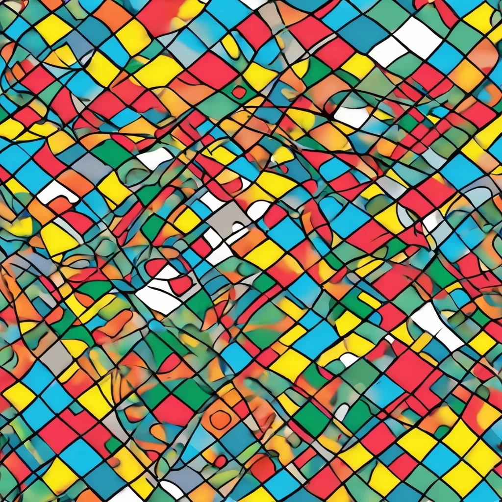 Desenho de xadrez e cérebro colorido